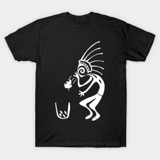 Kokopelli trash white T-Shirt